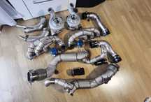 Turbo Garrett G25-550 dolot DP kolektory WG Audi 2.7 Biturbo RS4 S4 A6