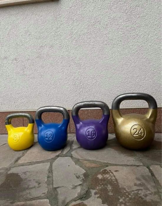 Гиря металлическая чугунная 8кг, 16кг, 20кг, 24кг, 32кг, гиря чавунна