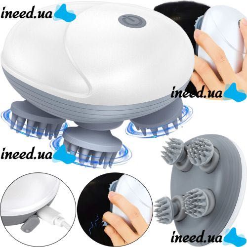 Масажер для шкіри голови | Глибоке розслаблення 360° | Універсальний