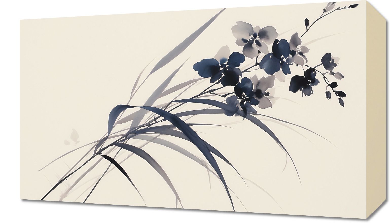 Obraz 50x30cm Orchidea w Sepii