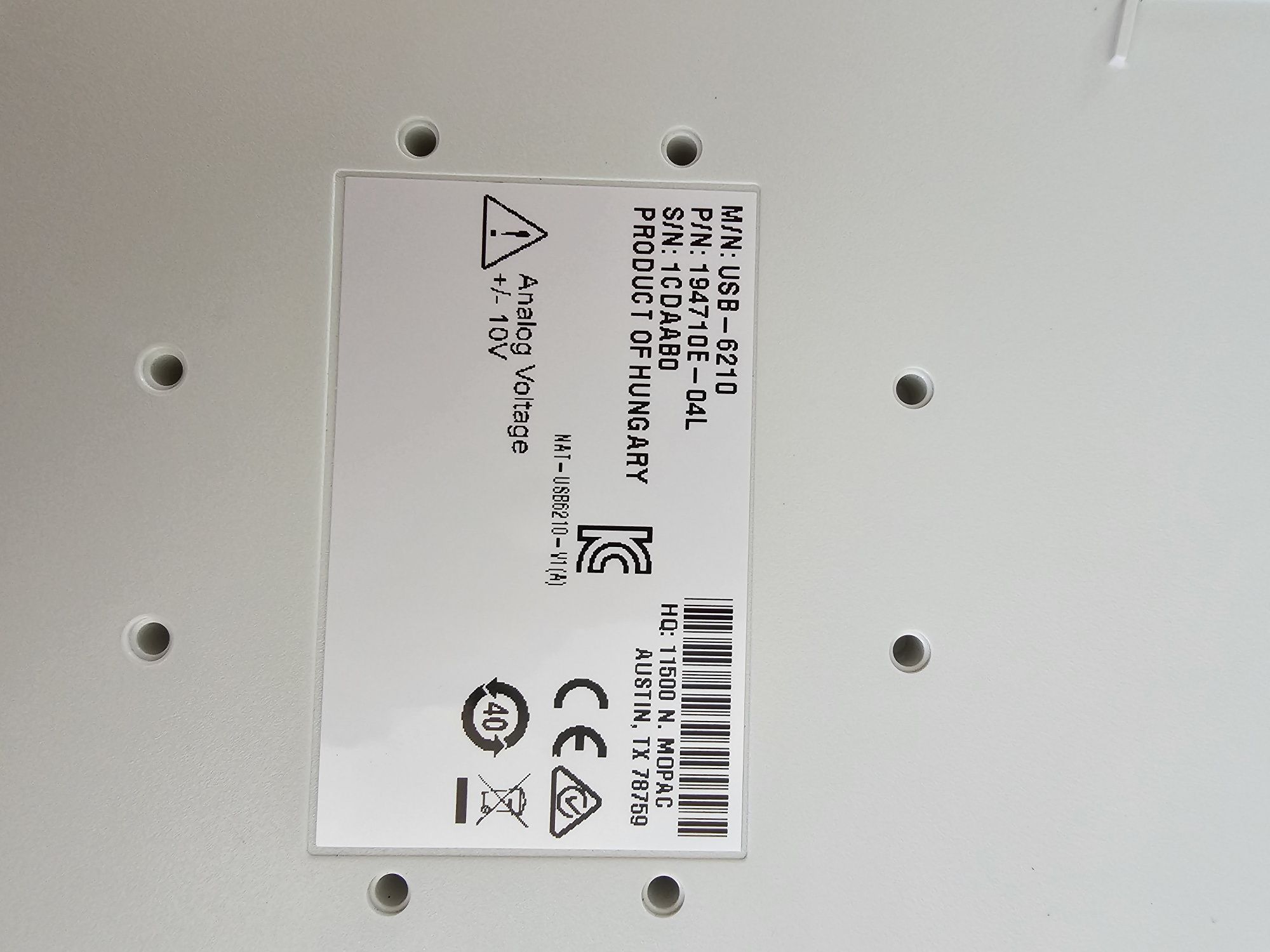 National Instruments  NI USB-6210
