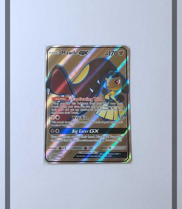 Mawile Gx 227/236 UNM Pokemon ENG-NM