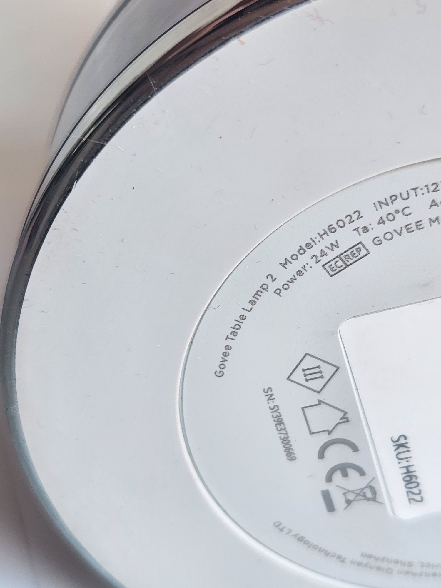 Govee lampa stołowa smart home