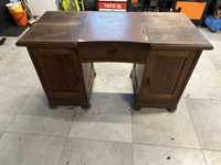 biurko drewniane antyk retro/vintage