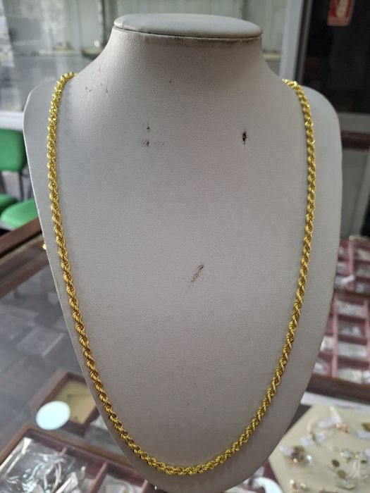Fio ouro 19k novo