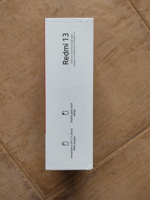 Redmi 13 preto camera 108MP 8GB/256GB embalagem selada