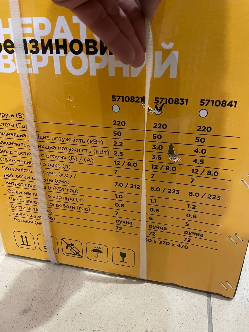 Генератор Інвенторний SIGMA 3.0kwt