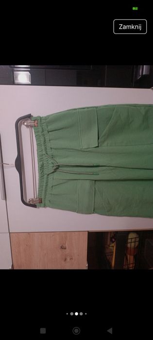 Śliczne bawełniane spodnie,z metki S/ M