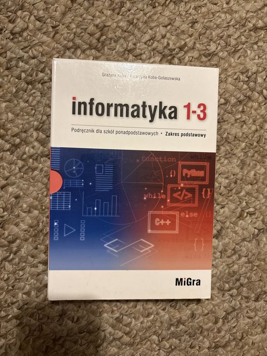 podręczniku do informatyki 1-3