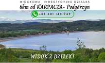 Widokowa Inwestycyjna działka 6km od KARPACZA-zalew Sosnówka/LAKE HILL