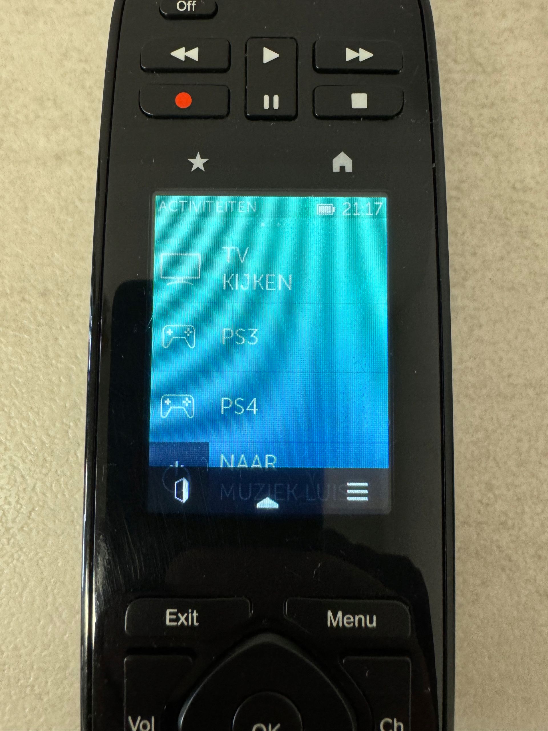 Pilot uniwersalny Logitech Harmony Ultimate n-r0006