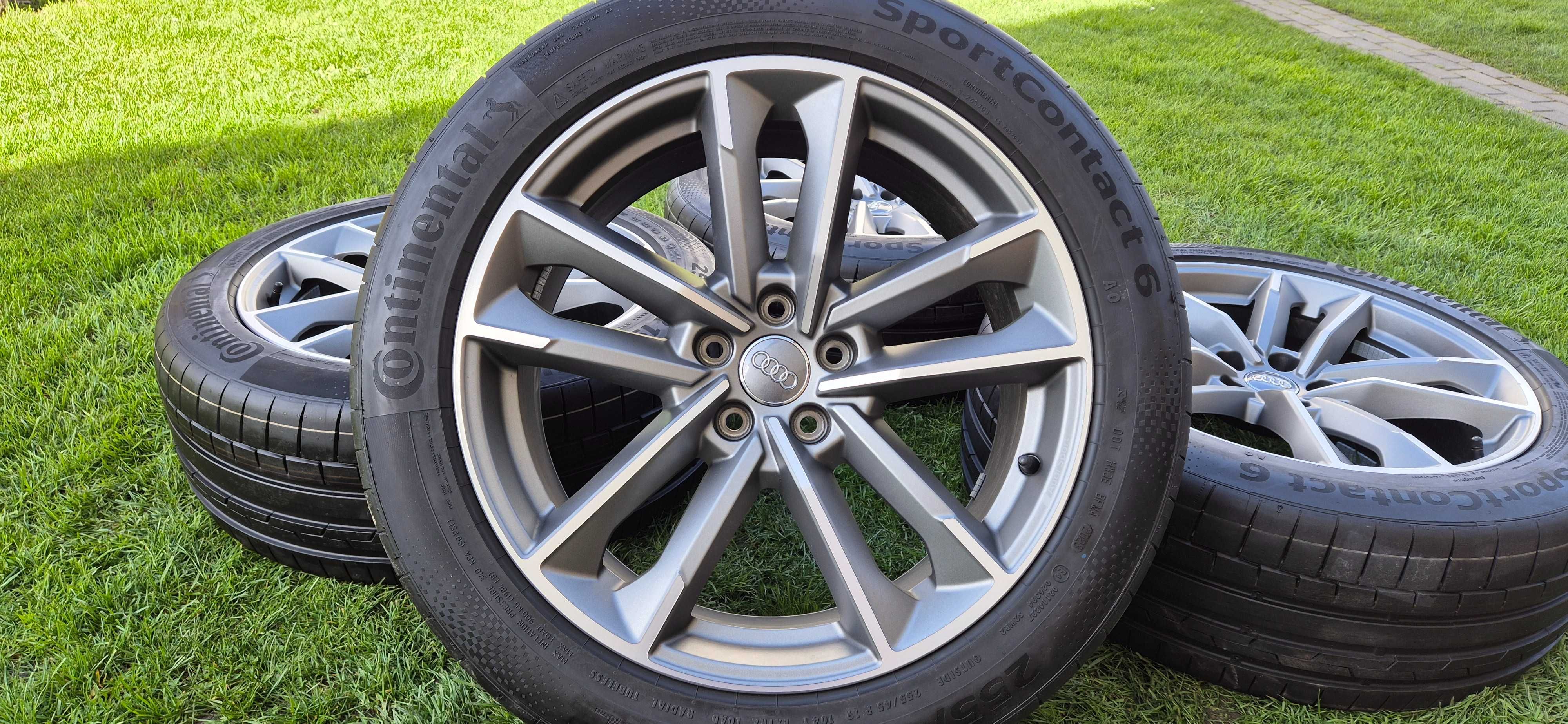 Oryginalne koła letnie AUDi Q3 19cali 5x112 ET38 jak NOWE