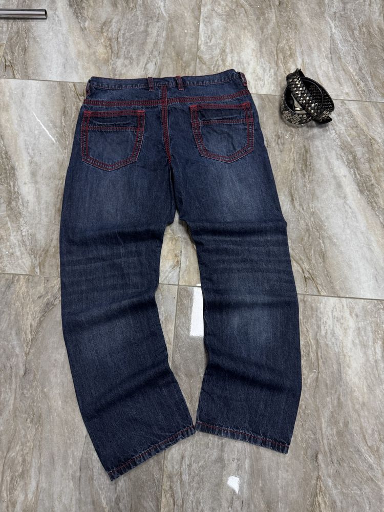 Широкі реп джинси baggy rap y2k широкие джинсы true religion rock revi