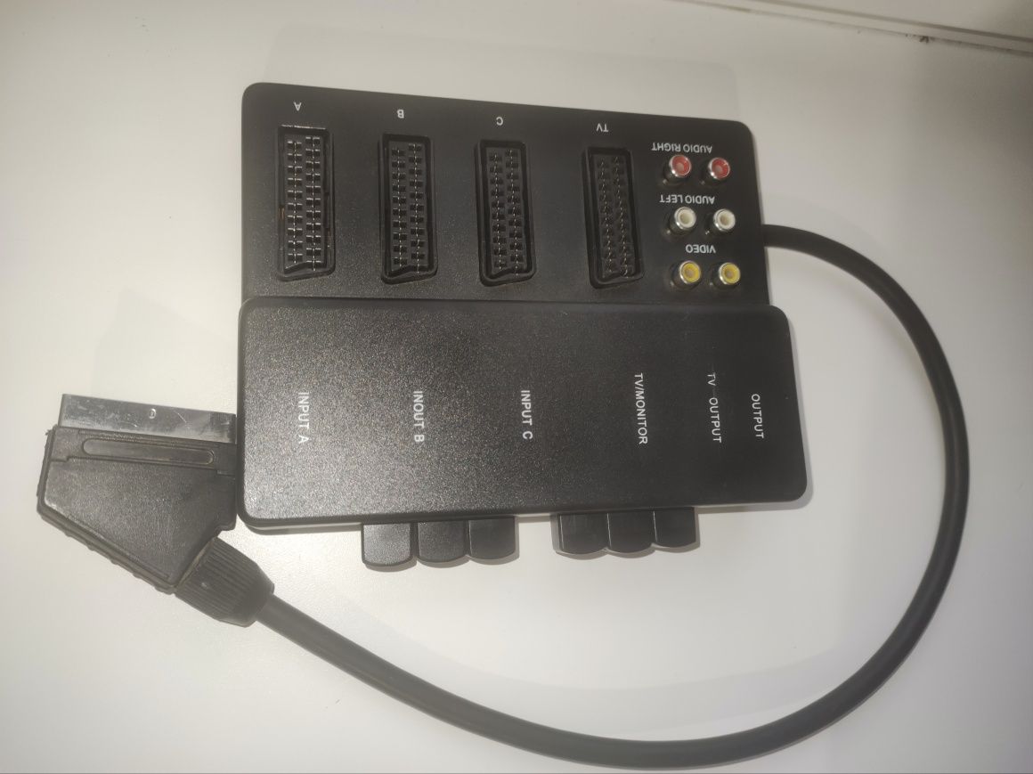 Видео сплиттер 3in1 , RCA , RGB , S-Video