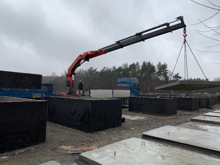 Szambo betonowe, szamba, zbiornik na wodę deszczową, deszczówkę.