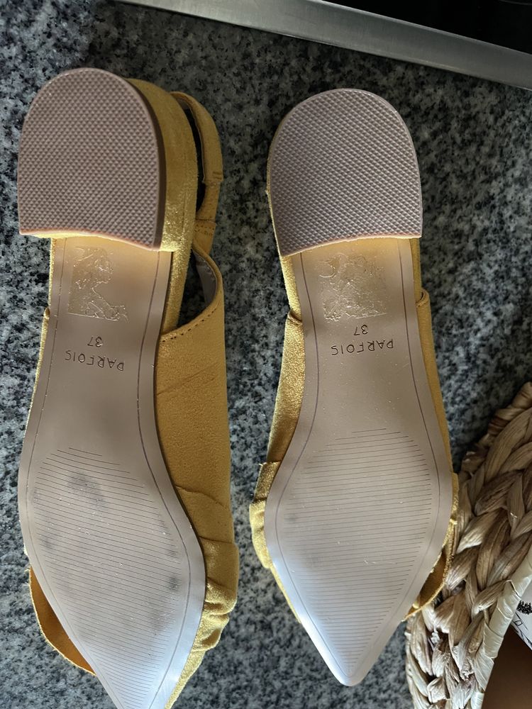 Sandalias Amarelo