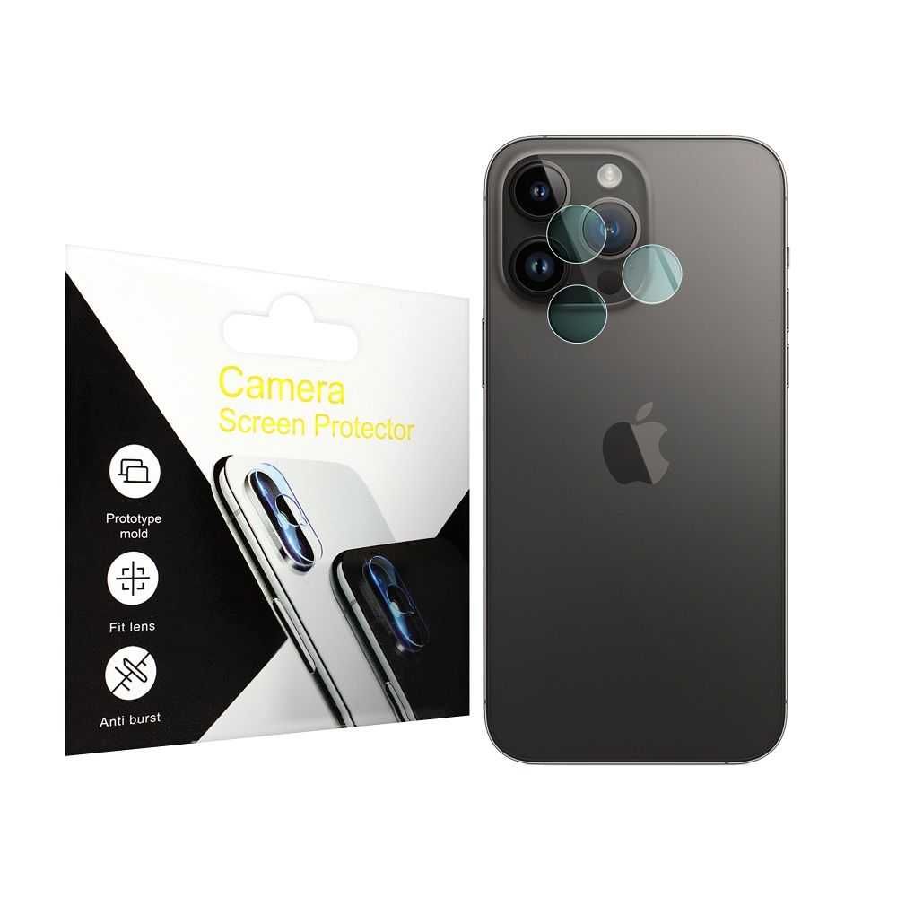 Szkło Hartowane na Aparat Obiektyw do iPhone 13/14/15/16/Plus/Pro