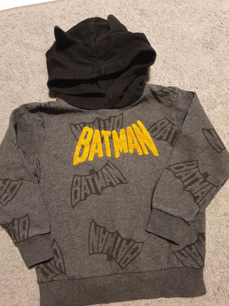 Bluza chłopięca H&M rozmiar 98/104 Batman