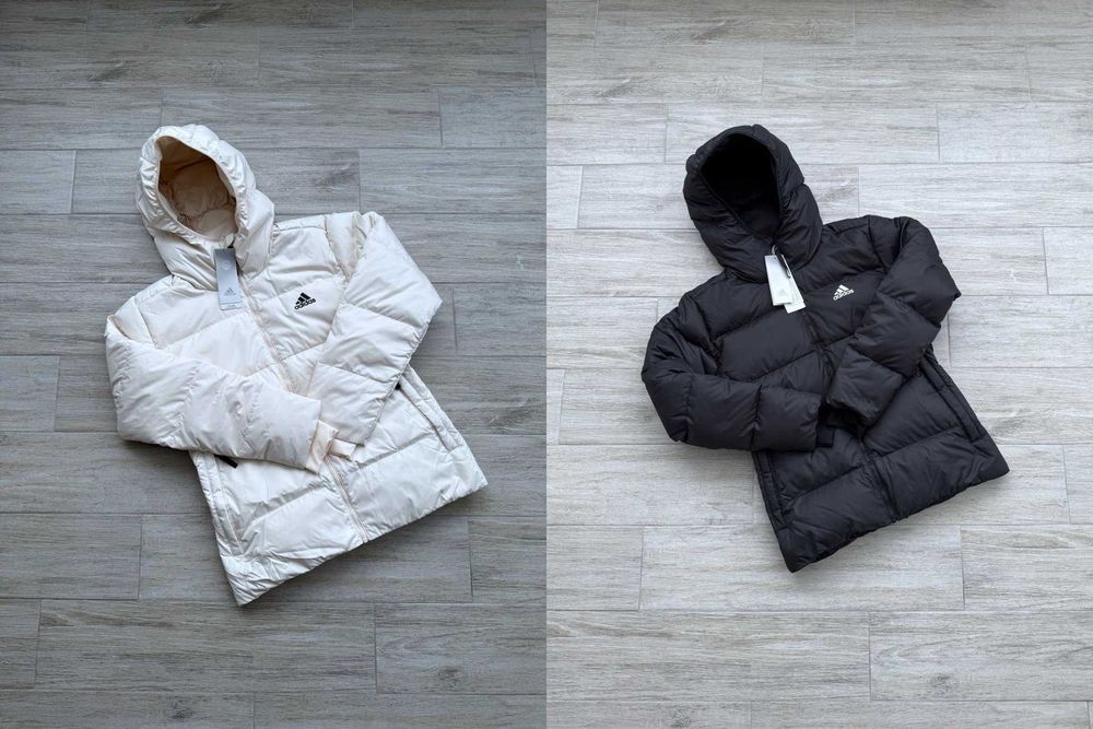 США Зимові жіночі пуховики Adidas W 11.11 BB Down H14171 Оригінал XS,S