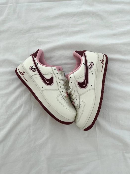 Кроссовки Nike Air force 1 low cherry / Найк Аир Форс розовые 37 38 39