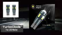 Par de Led T10 full canbus 2000 lm Branco puro