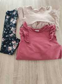 Bluza, sukienka i legginsy Newbie 98/104 rozmiar