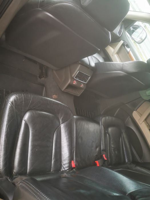 Audi q7 3.0 tdi czarna czarne skóry ew. zamiana na skuter wodny