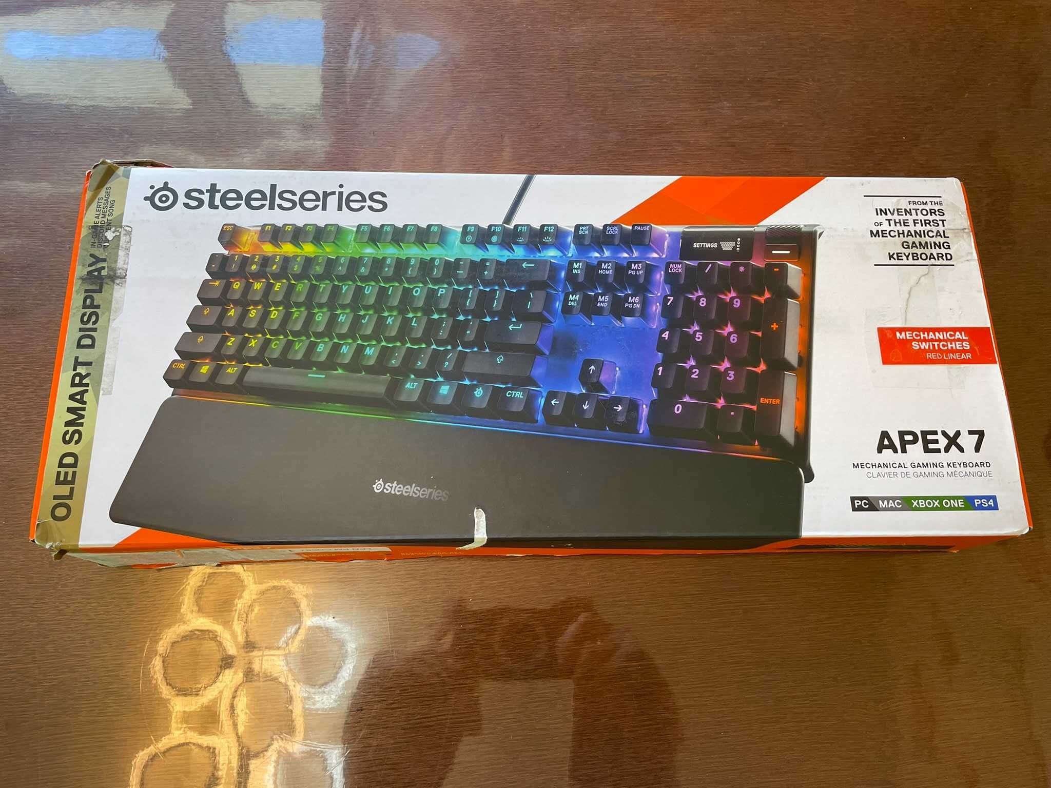 Механическая клавиатура Steelseries Apex 7 Red Switch