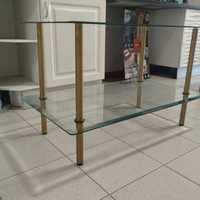 Mesa com 2 vidro