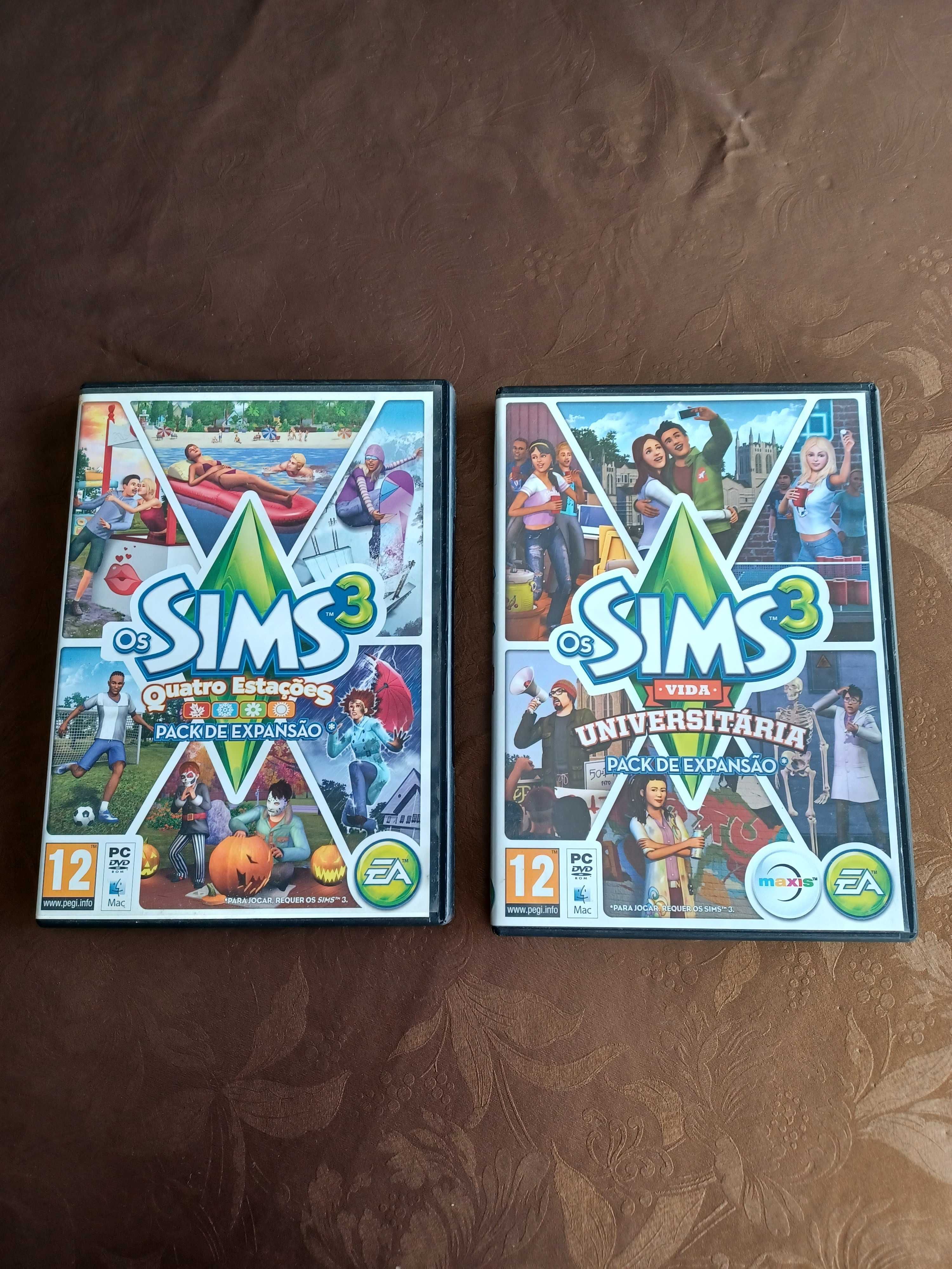 Jogos para PC - DVD -  Os SIMS 3 - Vários