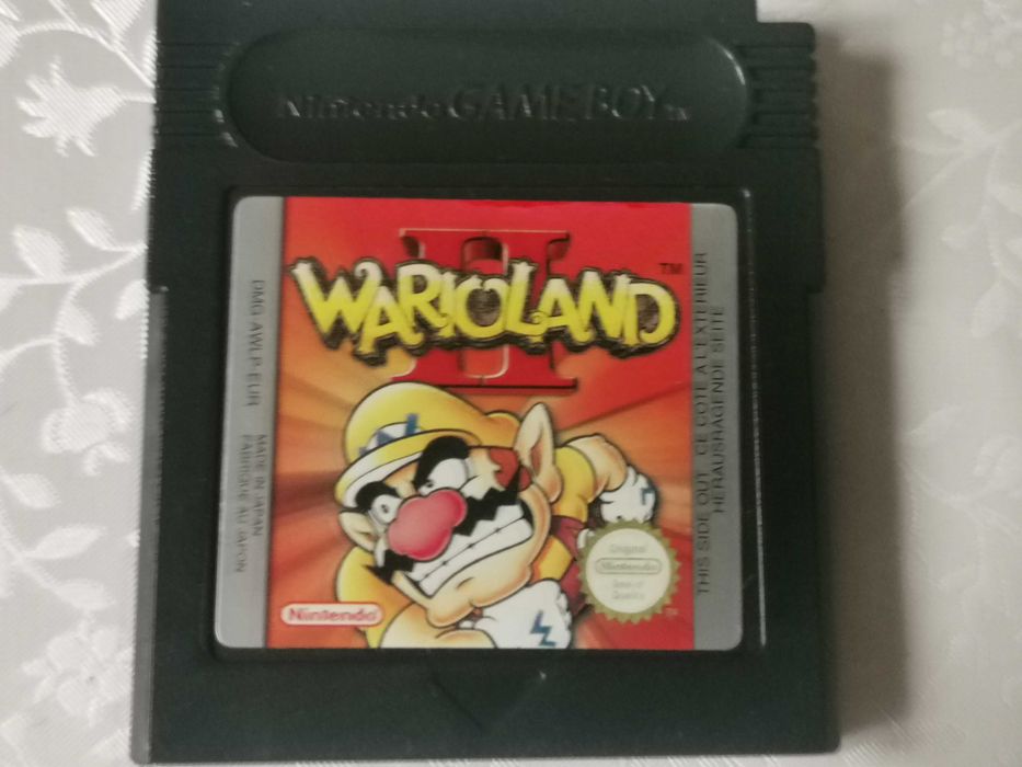Wario Land 2na Nintendo Game Boy super gra, oryginalna, GB, GBC GBA SP
