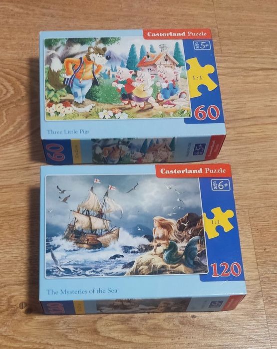 Дитячі пазли як нові