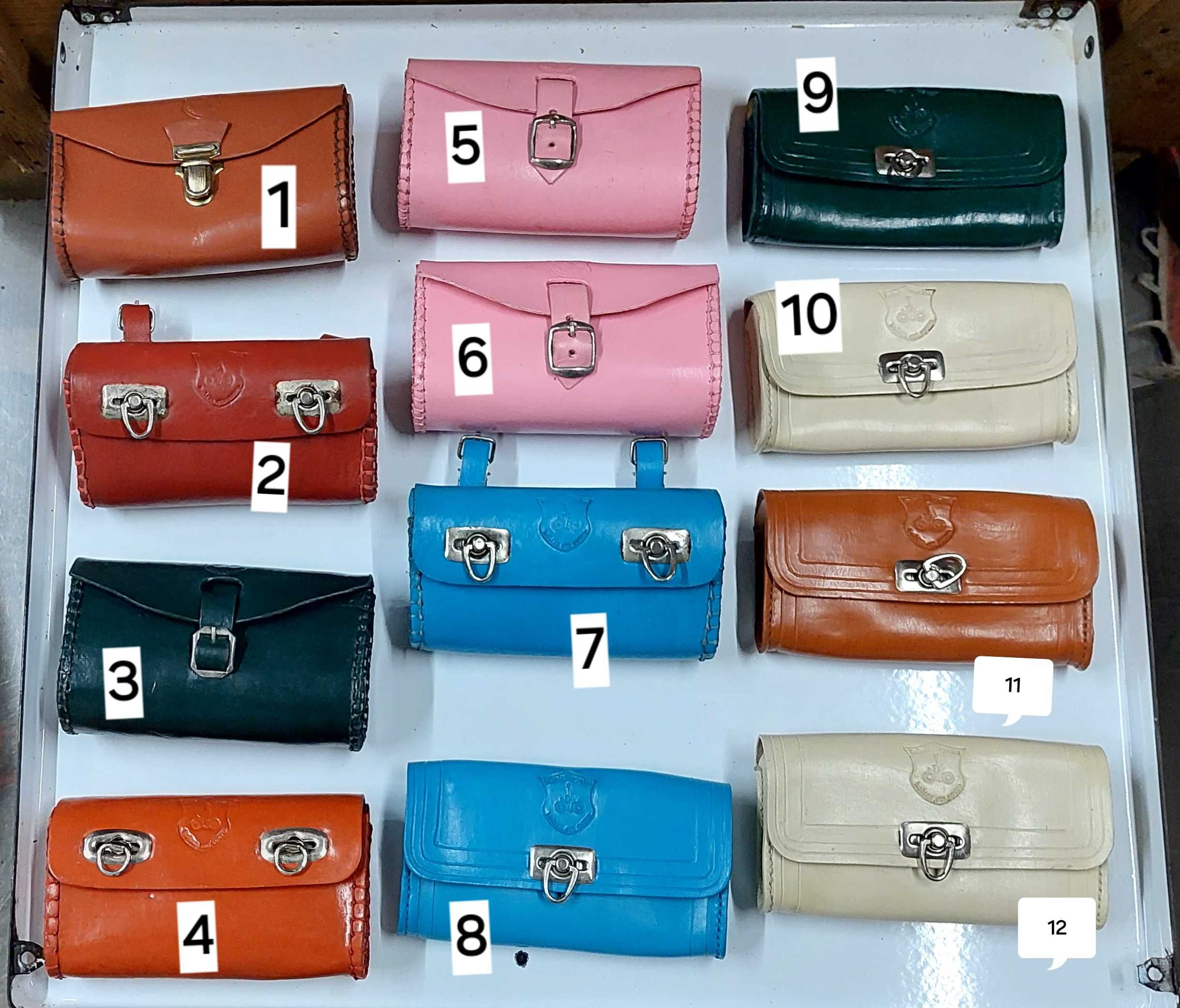 Bolsas em pele selim couro / tabor,brooks,cibor,pasteleira yé-yé