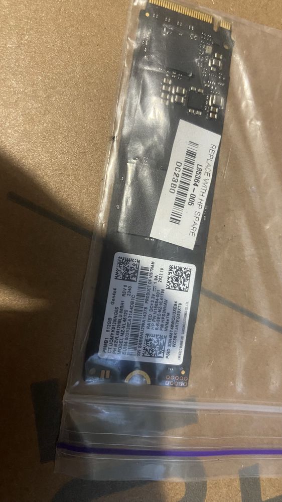 SSD M2 Samsung 512 Gb