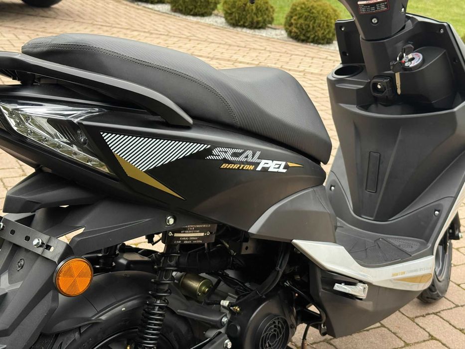 Skuter  BARTON SCALPEL Nowy 50cc 4T LED, 3 Lata GWARANCJI !