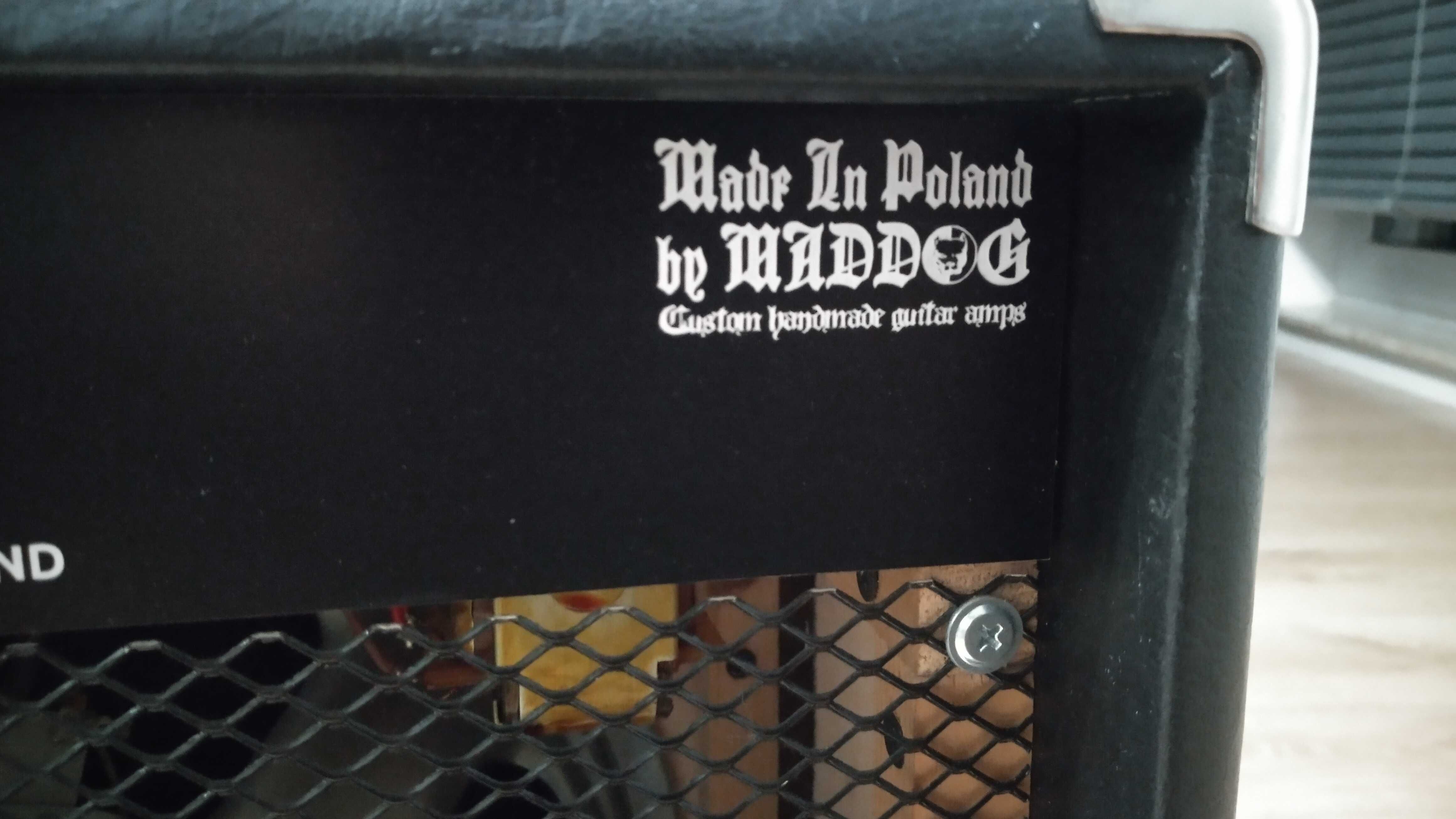 Lampowy wzmacniacz gitarowy combo Maddog Amps customowy