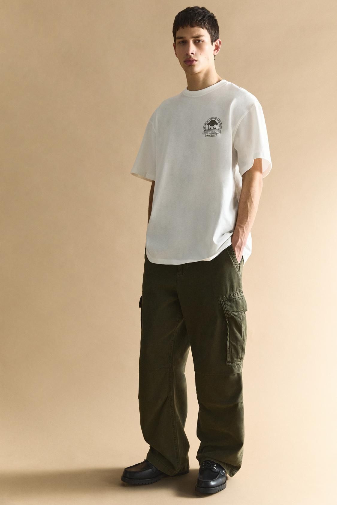 Штани карго Pull and Bear розмір 42