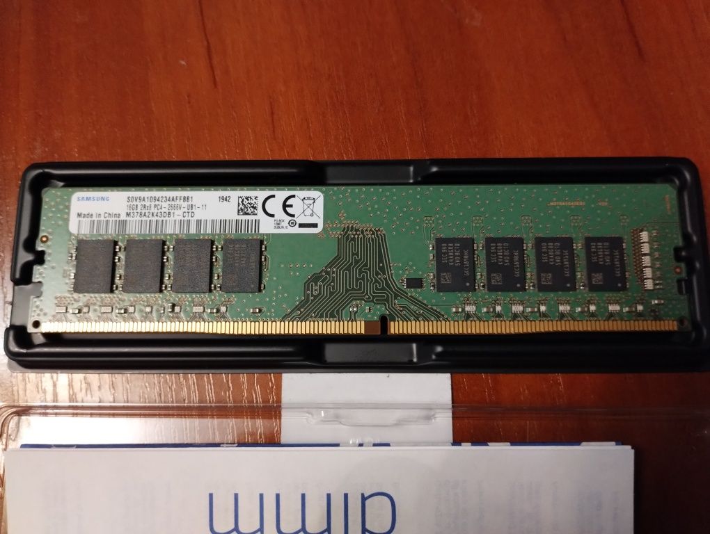 Samsung ddr4 16gb ОЗУ