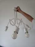 Lampa sufitowa 5 żarowek