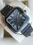 Nienoszony Cartier Santos Large 2024r/ Gwar. do 2032 / +bransoleta