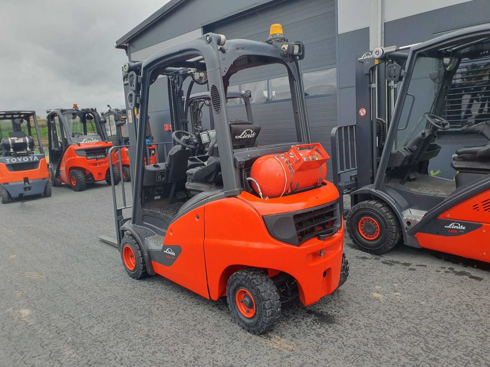 Wózek widłowy LINDE H20T EVO 19r  5200mtg H18 H25 H16