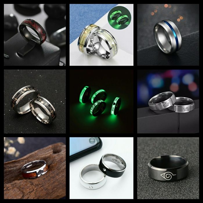 Парні кулони, браслети, кільця для закоханих та друзів