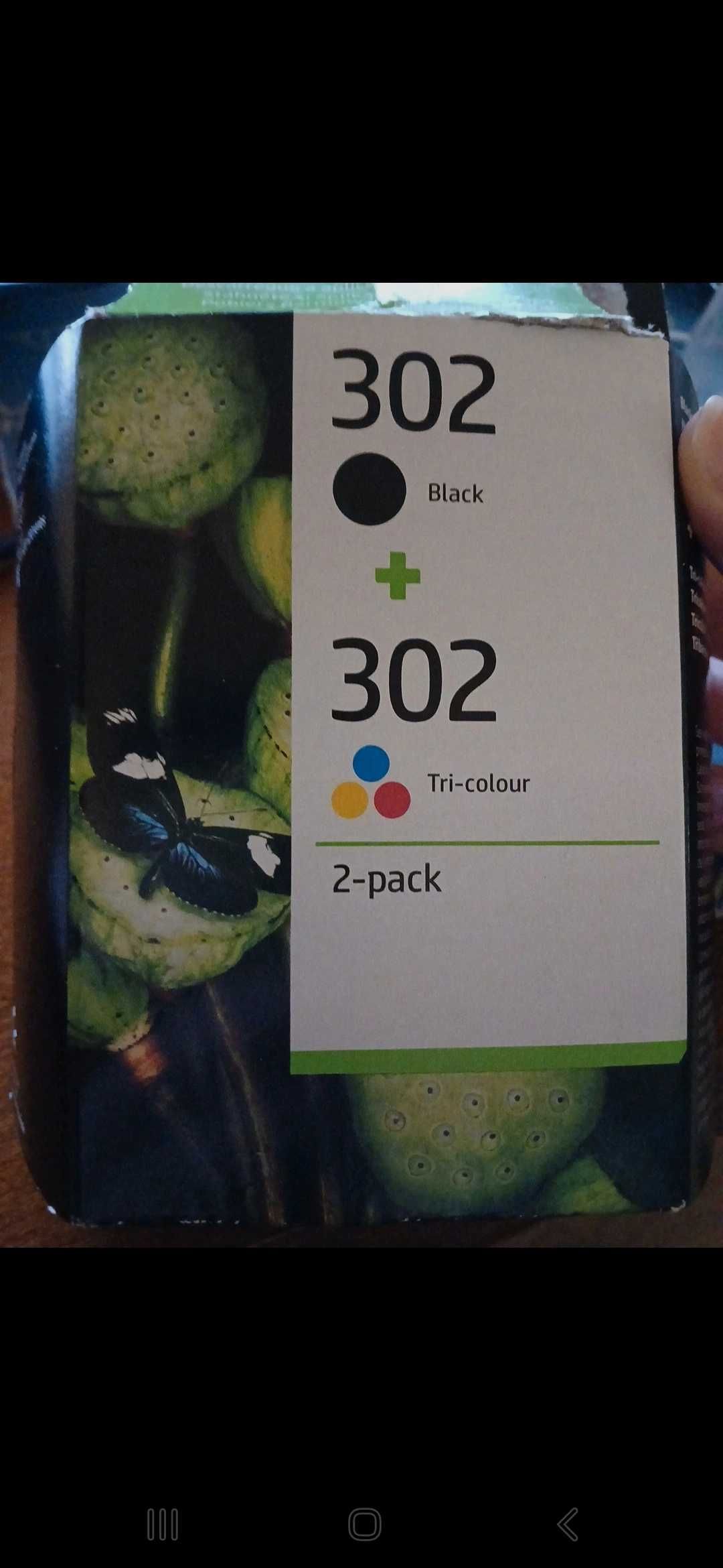 Nowy tusz tricolor do drukarki hp 302
