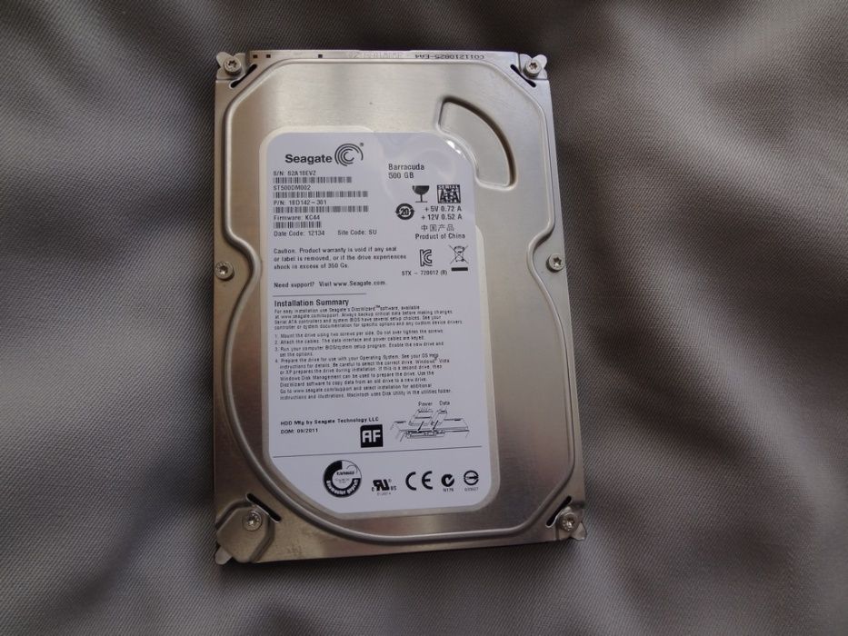 Disco Seagate HDD de 320 gigas NOVO