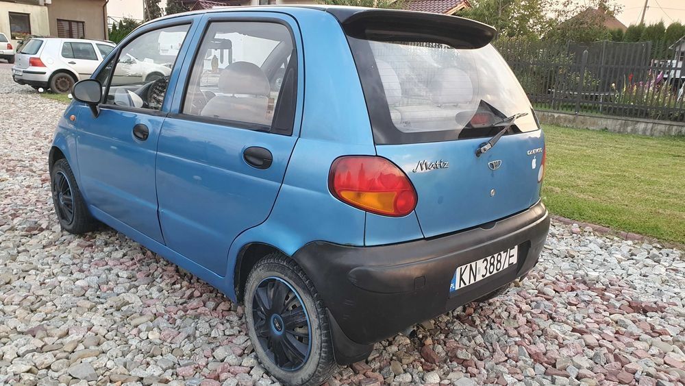 Daewoo Matiz GAZ w dobrym stanie długie opłaty do 2026 LPG do 2035
