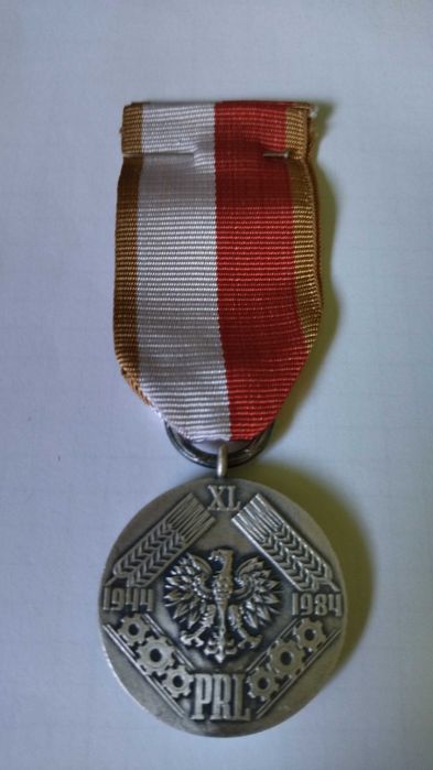 Medal 40 lat PRL