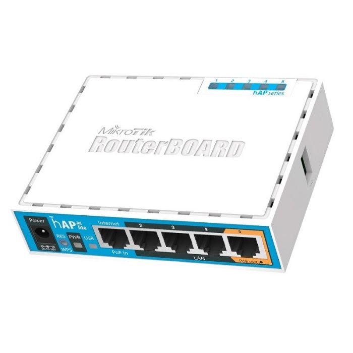 Новый WI-FI Роутер Mikrotik hap ac lite RB952Ui-5ac2nD-TC Poe
