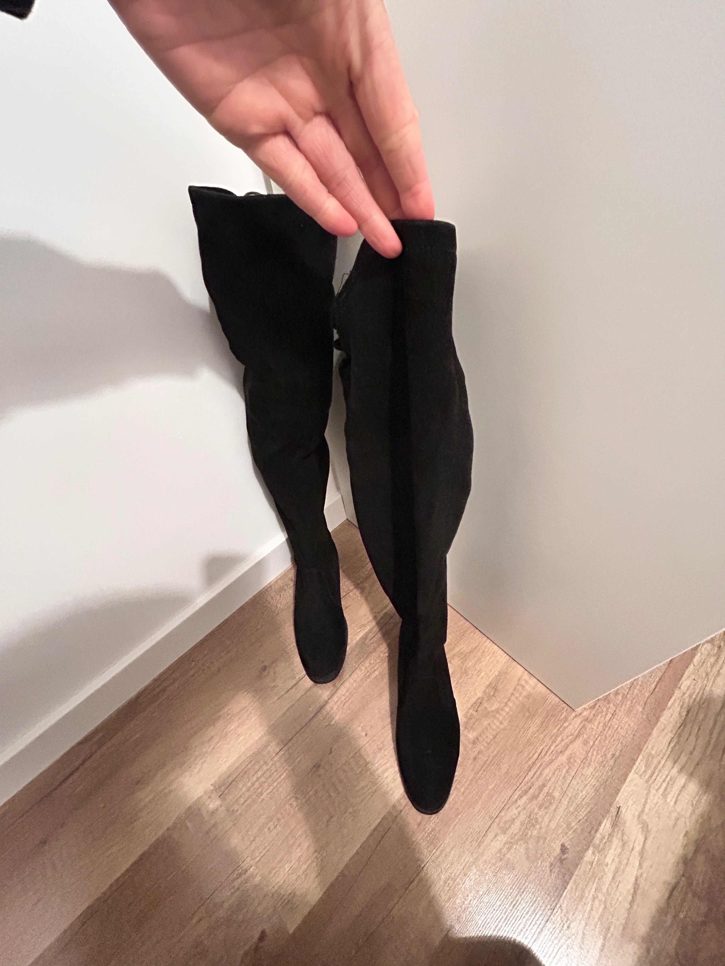 Buty muszkieterki czarne