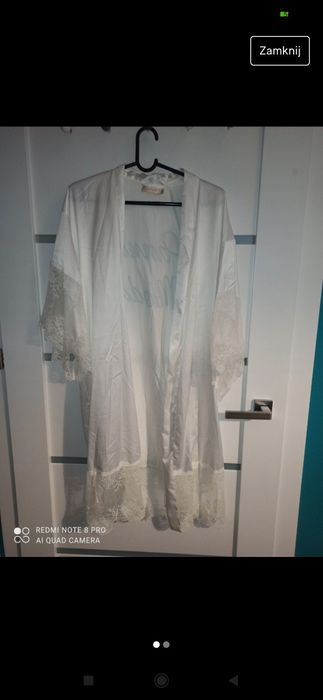 Szlafrok ślubny polskiej firmy LeBrate