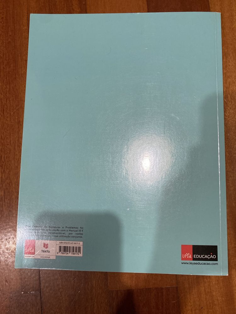 10F - manual + caderno de exercicios e problemas de 10ano